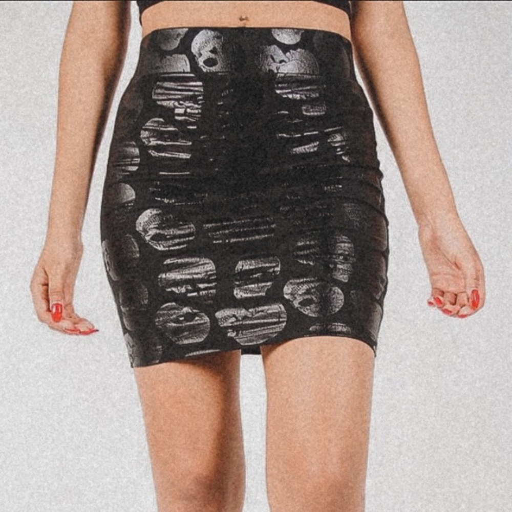 💀 Iron Fist Skullz Club Mini Skirt💀